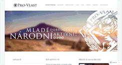 Desktop Screenshot of pro-vlast.org